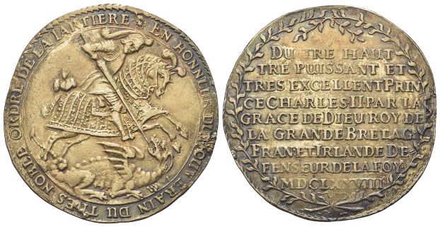 Tallero 1678, zecca di Dresda.