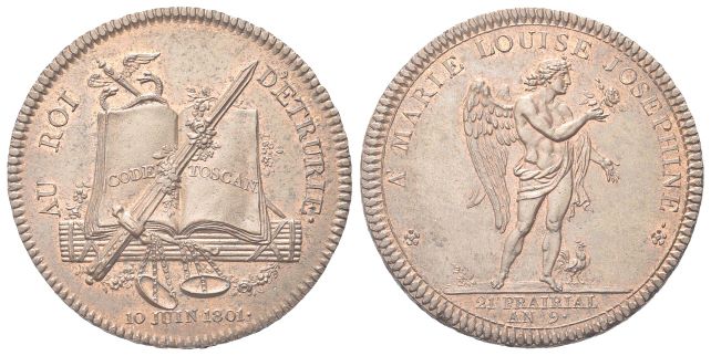 Medaglia 1801 opus A. Duprè.