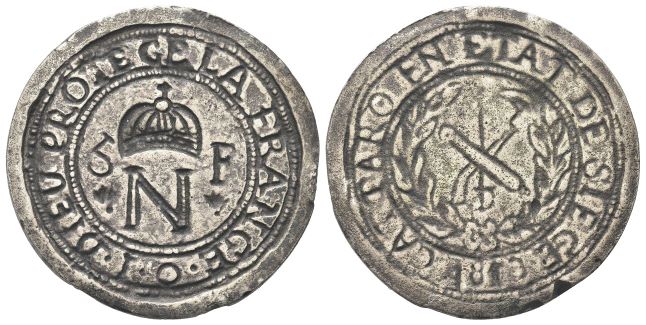 5 Franchi 1813.
