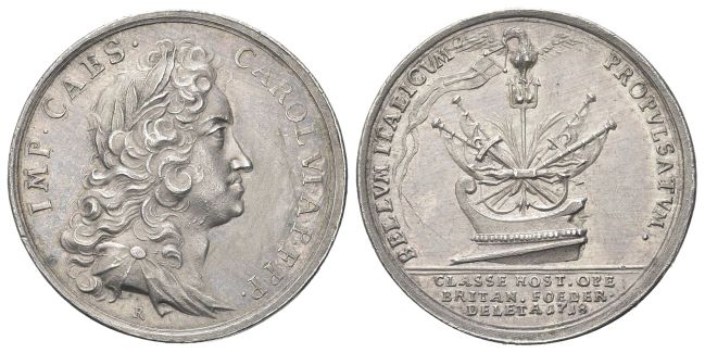 Medaglia 1718 opus B. Richter.
