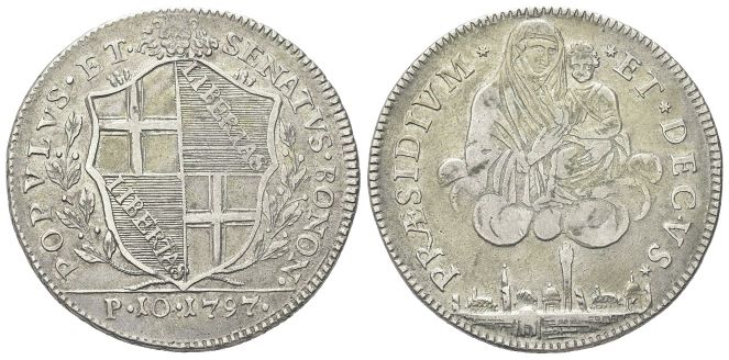 Scudo da 10 Paoli 1797.