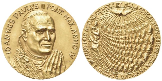 Medaglia 1982 a. IV opus A. Berti.