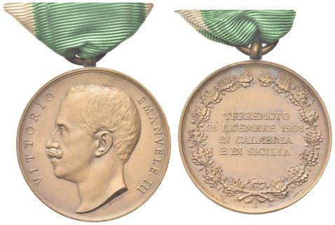Medaglia 1908 opus L. Giorgi.