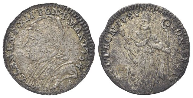 Muraiola da 4 Bolognini 1734.
