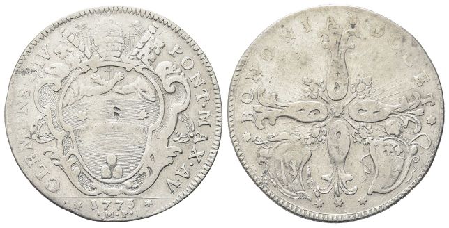 Mezzo Scudo 1773.