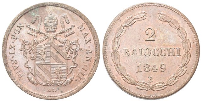 2 Baiocchi 1849 a. III.