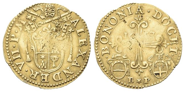 Scudo d’oro 1657.
