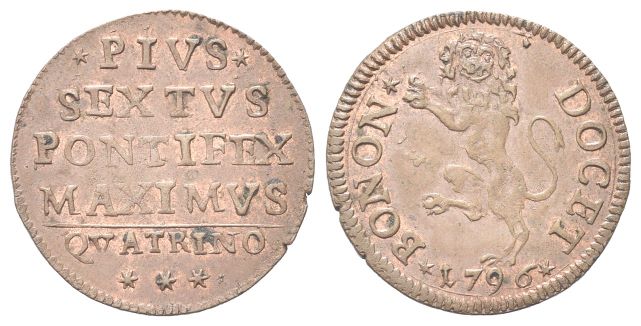 Quattrino 1796.