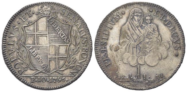 Scudo da 10 Paoli 1796.