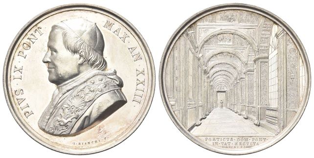 Medaglia 1868 a. XXIII opus G. Bianchi.