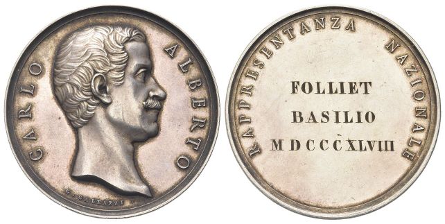 Medaglia 1848 opus G. Galeazzi.