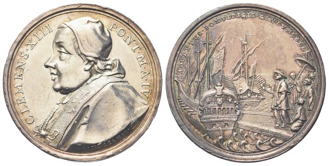 Medaglia 1762 a. IV opus O. Hamerani.