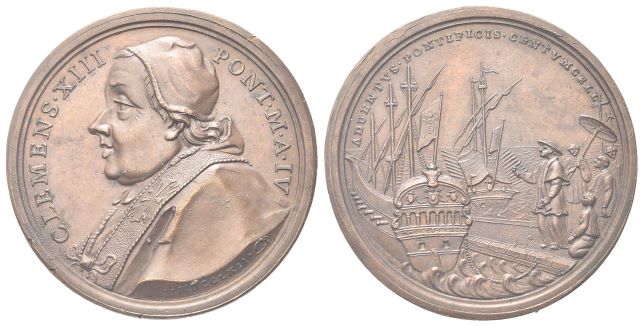Medaglia 1762 a. IV opus O. Hamerani.