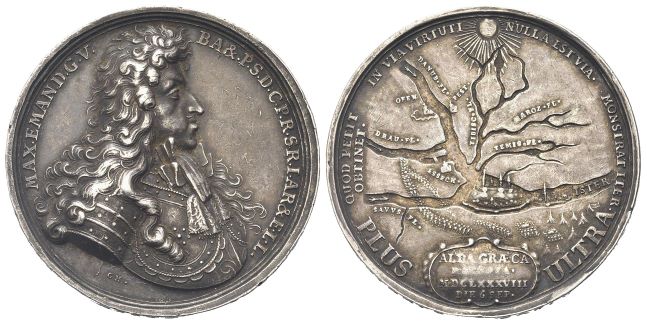 Medaglia 1688 opus G. Hautsch.