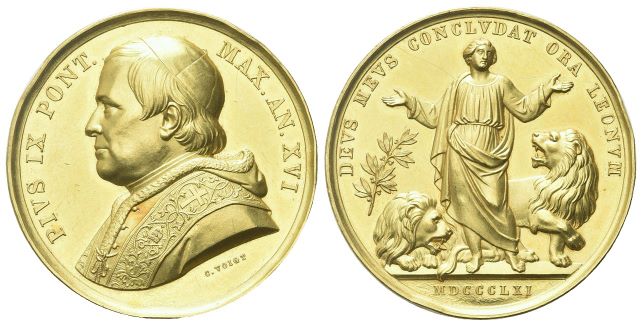 Medaglia 1861 a. XVI opus C. Voigt.