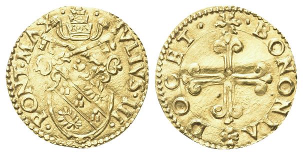 Mezzo Scudo d'oro.