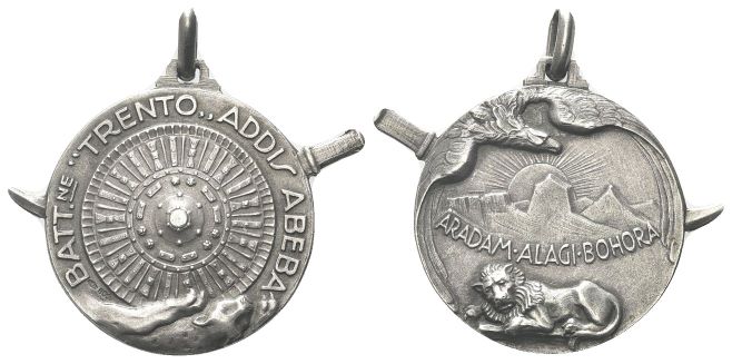 Medaglia Battaglione Trento.