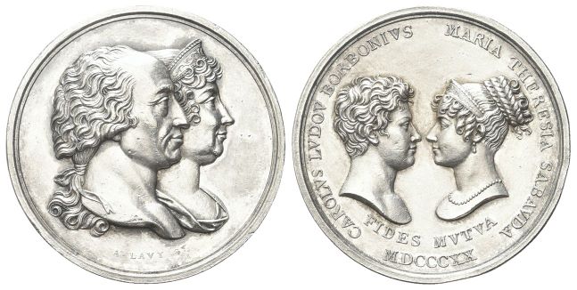 Medaglia 1820 opus A. Lavy.