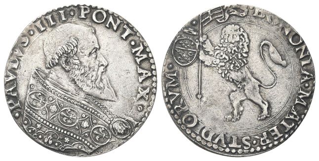 Bianco con armetta Ciocchi del Monte.