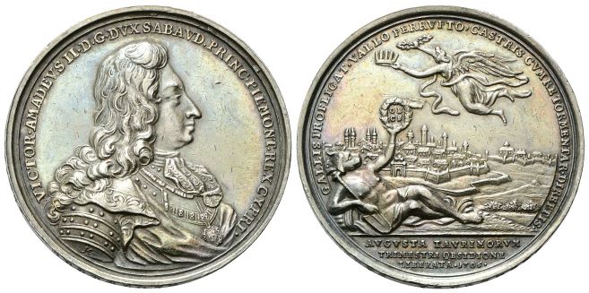 Medaglia 1706 opus Georg Hautsch.