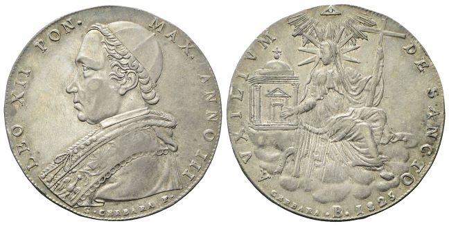 Scudo 1825 a. III.