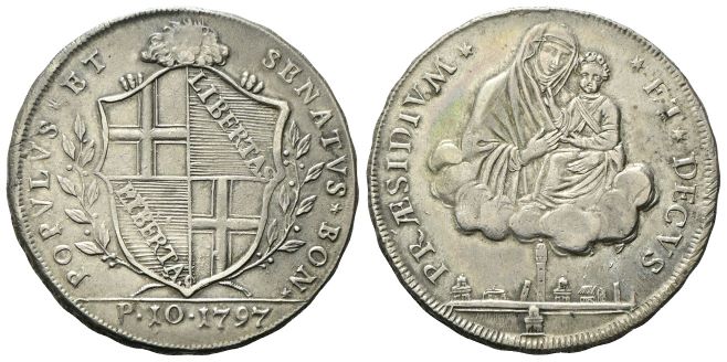 Scudo da 10 Paoli 1797.