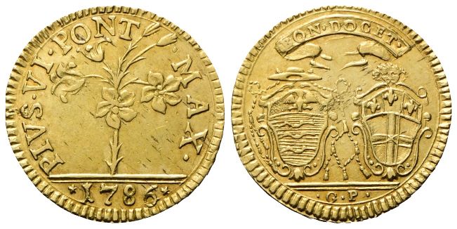 Doppia romana 1786.