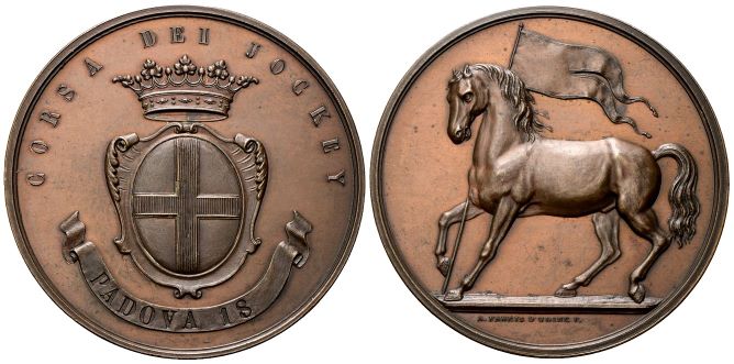Medaglia 1881 data opus A. Fabris. 
