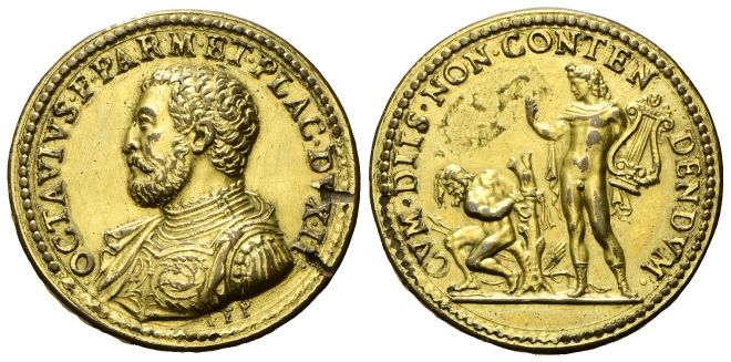 Medaglia 1547 opus G. Bonzagni.