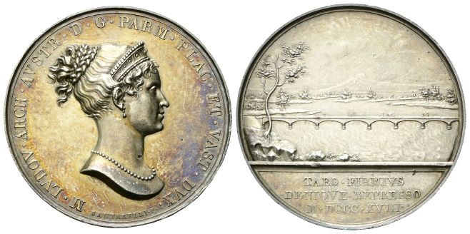 Medaglia 1818 opus Giovanni Antonio Santarelli.