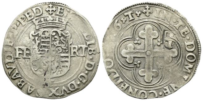 Bianco 1576 T, con contromarca Savoia.
