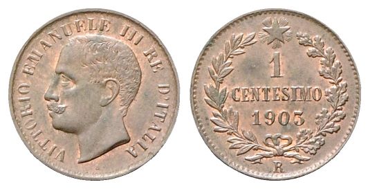 Centesimo 1903 Roma, Valore.