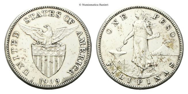 Peso 1909, San Francisco.