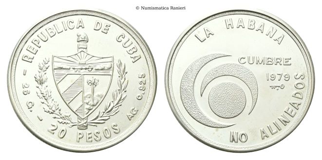 20 Pesos 1979.