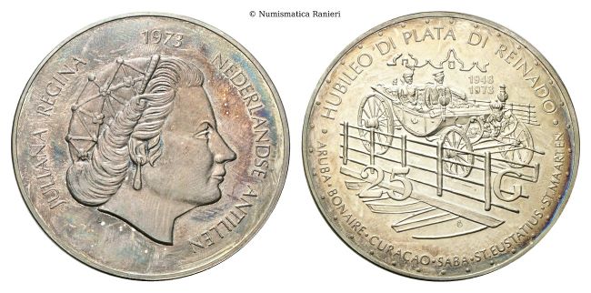 25 Gulden 1973.