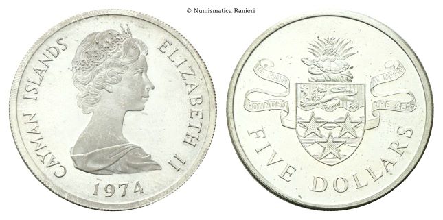 5 Dollari 1974.