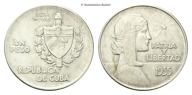 1 Peso 1935.