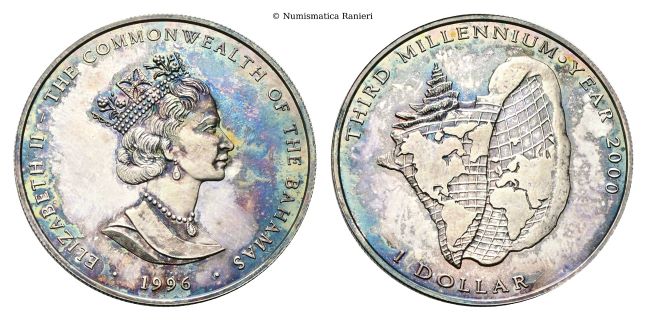 1 Dollaro 1996, III Millennio.