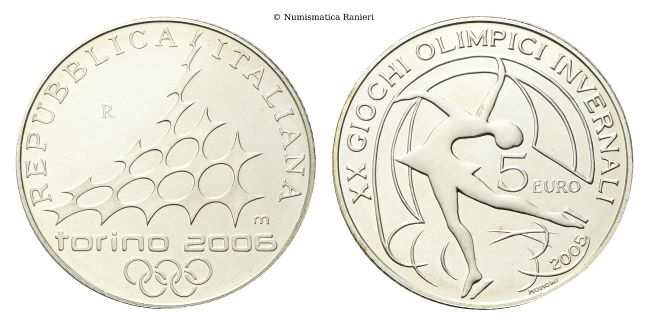 5 Euro 2005, Olimpiadi invernali di Torino - Pattinaggio di figura.