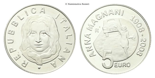5 Euro 2008, Anna Magnani.
