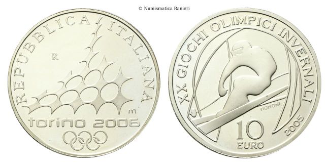 10 Euro 2005, Olimpiadi invernali di Torino - sci alpino.