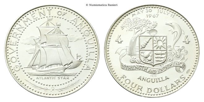4 Dollari 1970.