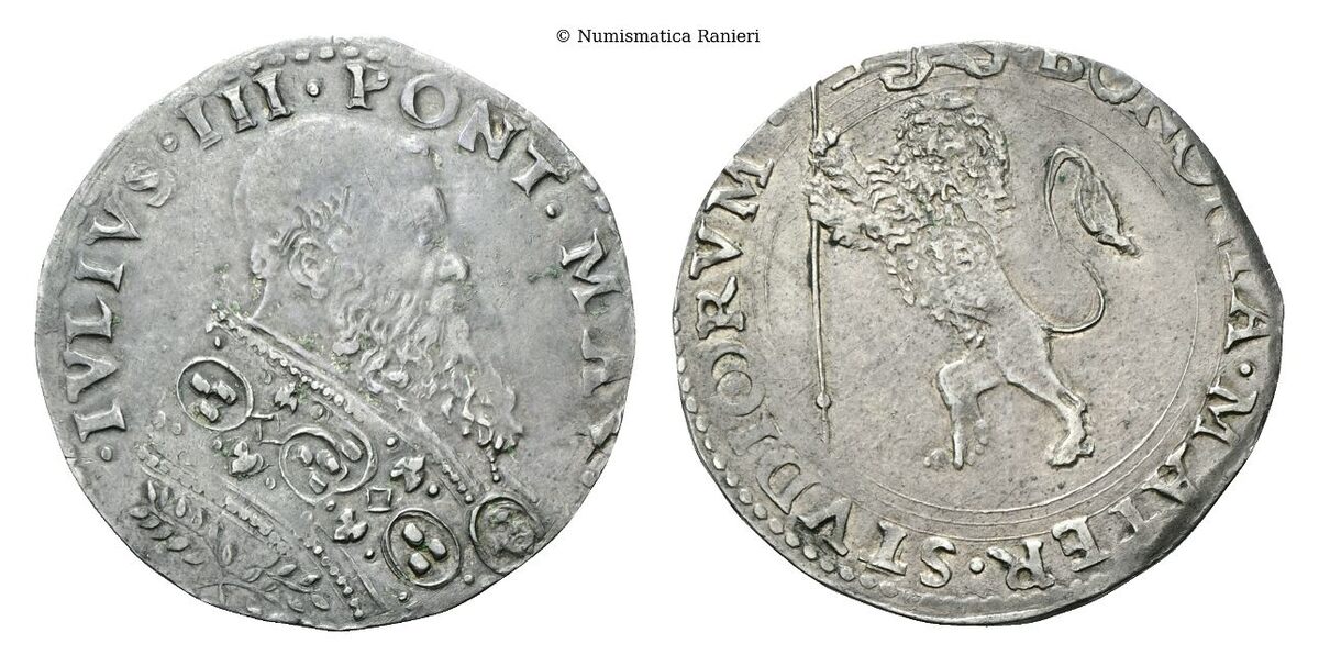 Bianco Incisori dei coni: Cornelio Canonici e Girolamo Faccioli. 