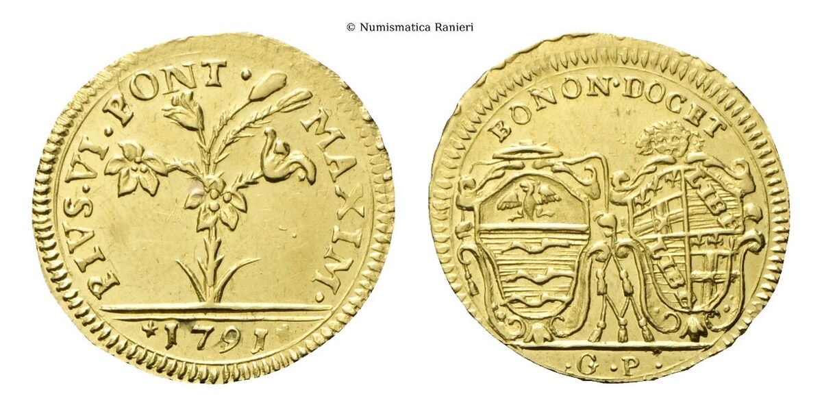 Mezza Doppia 1791.
