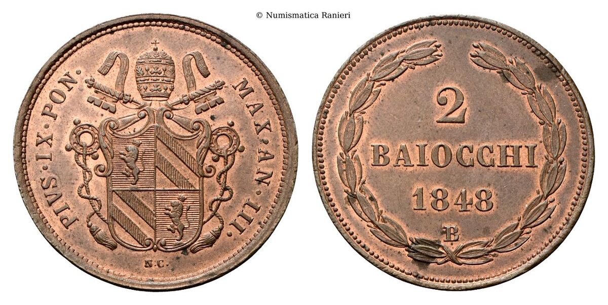 2 Baiocchi 1848 a. III.