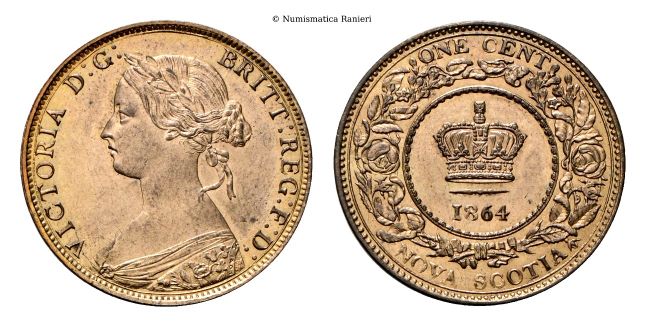 Cent 1864.