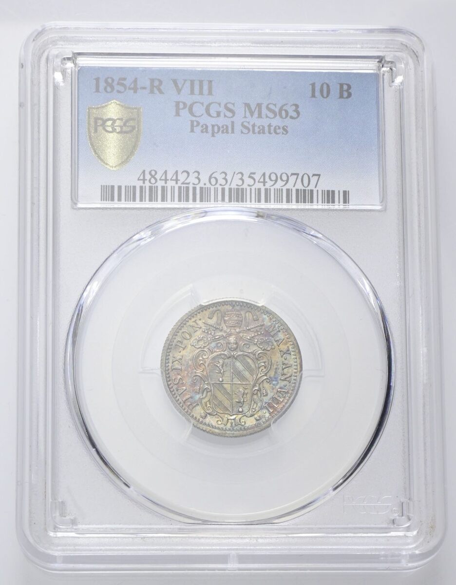 10 Baiocchi 1854 a. VIII.