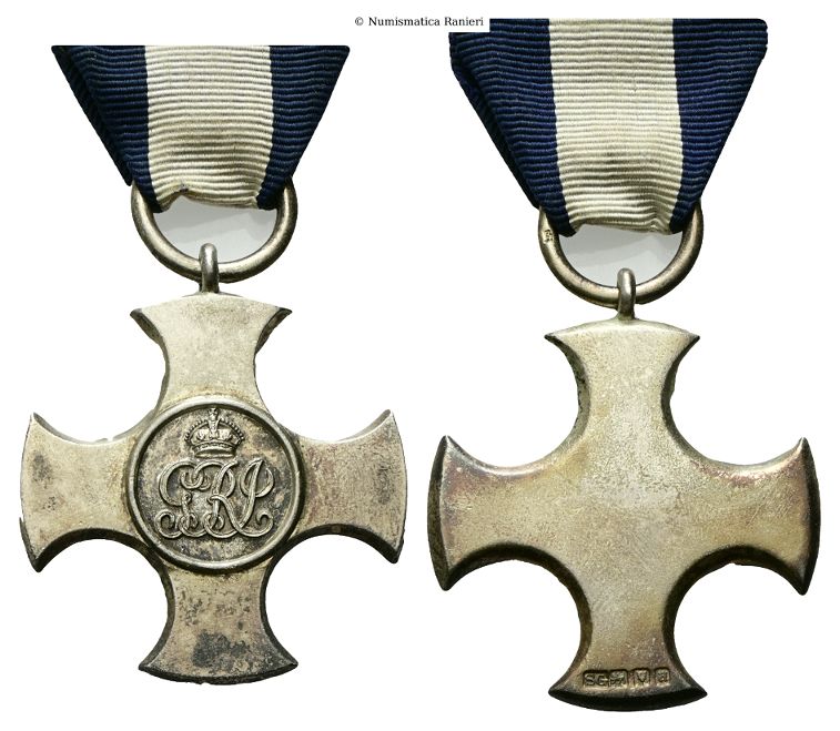 Distinguished Service Cross - Croce al merito (DSC) - 1916, Prima Guerra Mondiale.