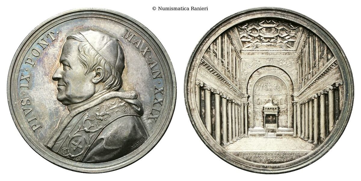 Medaglia 1874 a. XXIX opus G. Bianchi.