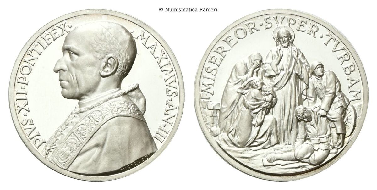 Medaglia 1941 a. III opus A. Mistruzzi.